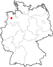 Karte Bösel, Oldenburg